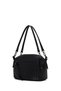 Women's Black Long Strap Crossbody Bag Ab200001Sv - 7