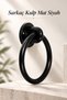 Pendulum Cabinet Drawer Furniture Handle Handle Metal Ring Handle Matte Black