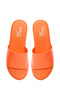 Women's Orange Thick Soled Jelly Slippers 26Sfe4978Pv - 4