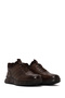Fly Men's Brown Lace-Up Thick Sole Leather Casual Sneaker Wm720014Dv - 2