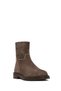 Women's Mink Zippered Buckle Suede Leather Boots 25Wfd512710 - 7