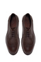 Men's Brown Lace-Up Leather Classic Shoes 26Sfd622218 - 4