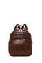Women's Brown Long Strap Backpack Ab200006Sb
