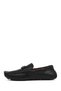 Men's Black Buckled Leather Casual Loafers 26Sfd6022Ft - 3