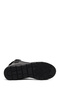 Women's Black Zippered Leather Comfort Boots Wf410013Dv - 5