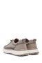 Men's Beige Lace-Up Fabric Sneakers 26SFD69386F - 6