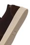 Men's Brown Lace-Up Suede Leather Sneaker Wm68006565 - 8