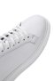 Men's White Lace-Up Leather Sneaker WM710005DV - 8