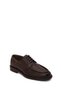 Men's Brown Lace-Up Thick Soled Leather Casual Shoes Wm750043Df - 8
