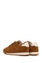 Women's Tan Lace-Up Suede Leather Sneaker 26Pfd420410 - 6