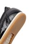 Women's Black Strappy Patent Leather Shoes, Leather Ballerinas 26Pfd370416 - 8