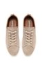 Men's Beige Lace-Up Suede Leather Sneaker 26SFD765310 - 5