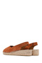 Women's Orange Suede Espadrille Sandals 25Sfd206710 - 5