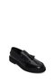 Men's Black Tasseled Leather Loafer Wm820012Da - 7