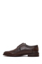 Men's Brown Lace-Up Leather Classic Shoes 26Sfd622218 - 3