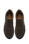 Men's Khaki Lace-Up Leather Sneaker WM740003DV - 4