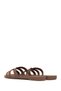 Women's Brown Jelly Slippers 26Sfe4973Pv - 6