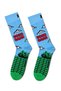 Happy Socks Men's Multi-Colored Patterned Cotton 2-Piece Socks Set P003363 - 4
