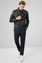 Tony Men's Black Judge Collar Short Leather Coat 25Wge65781M - 7