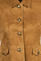Almira Women's Camel Short Suede Leather Jacket 26Sge566810 - 6