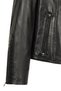 Janet Women's Black Short Leather Jacket 25Wge56021M - 8