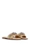 Women's Gold Stone Slipper 26Sfe450214 - 3
