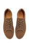Men's Mink Lace-Up Suede Leather Sneaker Wm680051Ds - 5