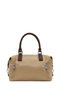 Women's Beige Long Strap Fabric Shoulder Bag Ab240007Kk - 3
