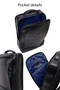 D-Pack Unisex Black High-Tech Backpack 25WBD3005FT - 4