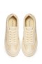 Women's Beige Lace-Up Sneaker 26PFE145314 - 4
