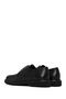 Men's Black Laced Leather Classic Shoes Wm800004Dv - 7