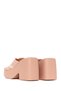 Women's Beige Thick Heeled Platform Jelly Slippers 26Sfe4979Pv - 7