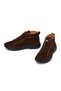 Men's Brown Lace-Up Suede Leather Casual Boots 25Wfd795110 - 4
