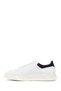 Men's White Lace-Up Leather Sneaker 26SFD611518 - 3