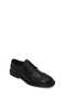 Men's Black Lace-Up Leather Classic Shoes Wm750013Dv - 8