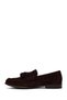 Men's Brown Tasseled Suede Leather Casual Loafer 26Sfd603510 - 4