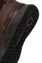 Fly Men's Brown Lace-Up Thick Sole Leather Casual Sneaker Wm720014Dv - 8