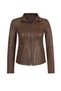Lucy Women's Gray Double-Sided Leather Suede Jacket 26Sgd568010 - 7