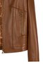 Molly Women's Camel Short Leather Jacket 26Sge56861M - 7