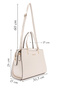 Women's Beige Long Strap Croco Sleeve Bag Si 26Sbd2830E3 - 2