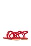 Women's Red Flip-Flop Sandals 26Sfe499018 - 6