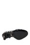 Women's Black Thin Heeled Patent Leather Sandals 26Sfd161716 - 6