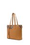 Women's Beige Long Strap Printed Classic Shoulder Bag Ab150012Sk - 6