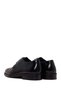Men's Black Laced Leather Classic Shoes Wm750040Da - 7