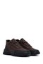 Men's Brown Lace-Up Nubuck Leather Boots Wm790005Dn - 2