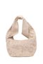 Women's Light Beige Long Strap Suede Leather Shoulder Bag 26Pbd250410 - 8