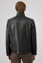 Mateo Men's Black Leather Jacket 24Wge65352H - 6