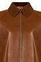 Devon Women's Camel A-From Leather Jacket 26Wge570447 - 7