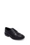 Men's Black Lace-Up Leather Classic Shoes Wm620007Dv - 7