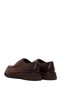 Men's Brown Lace-Up Thick Soled Leather Casual Shoes Wm802005Dv - 6